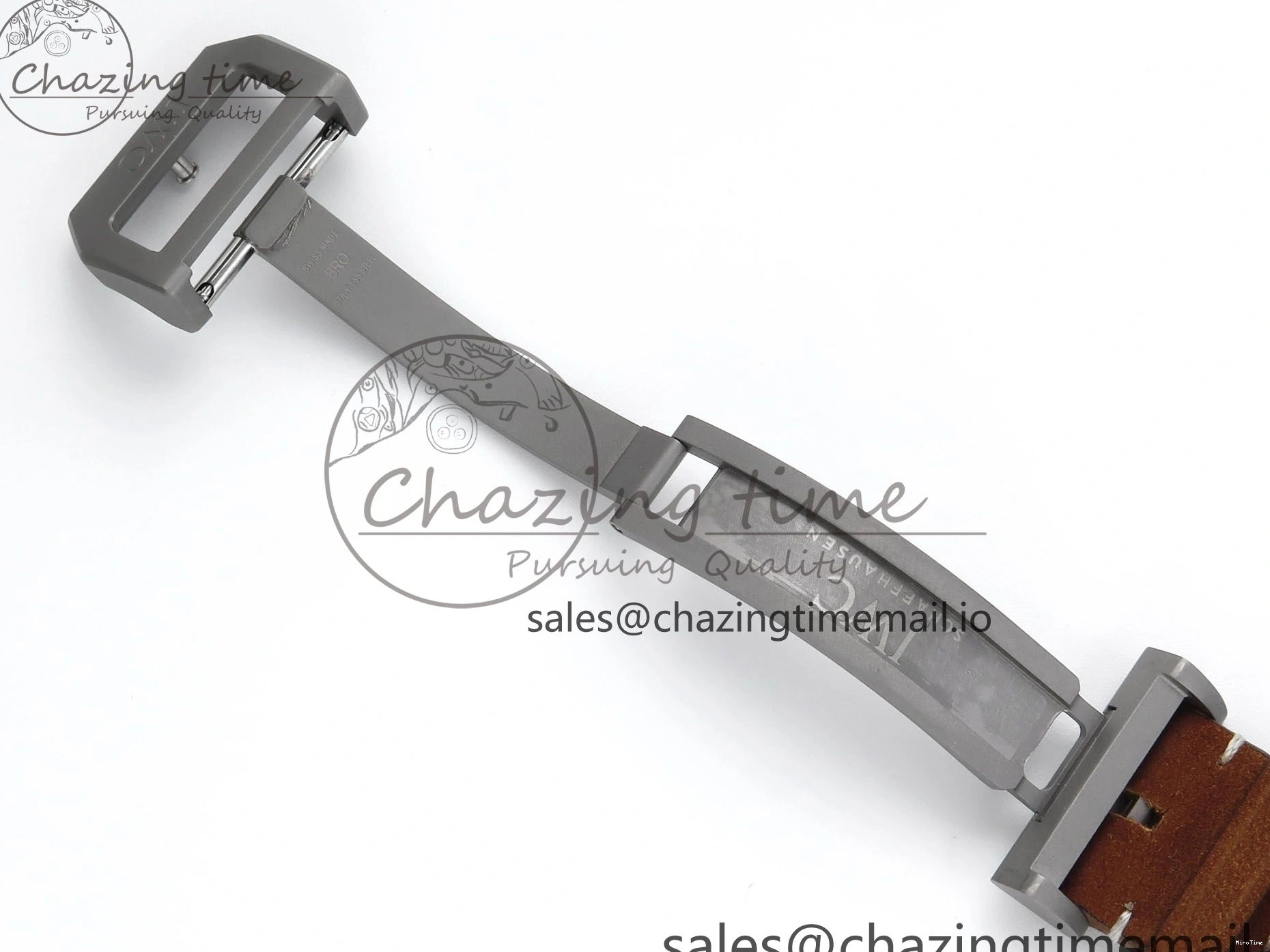 MIROTIME 0114 Big Pilot IW329701 M+F 1:1 Best Edition Black Dial on Brown Leather Strap MY RelaxedFit 7005